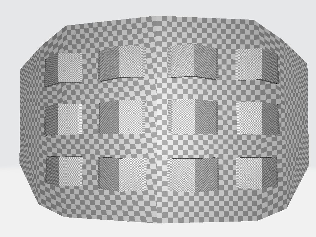 Military Velcro Plexus Top Low-poly 3D model_16