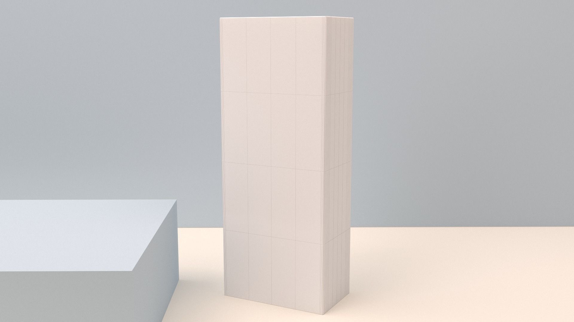 Set of 11 minimalistic vases 3D model_11