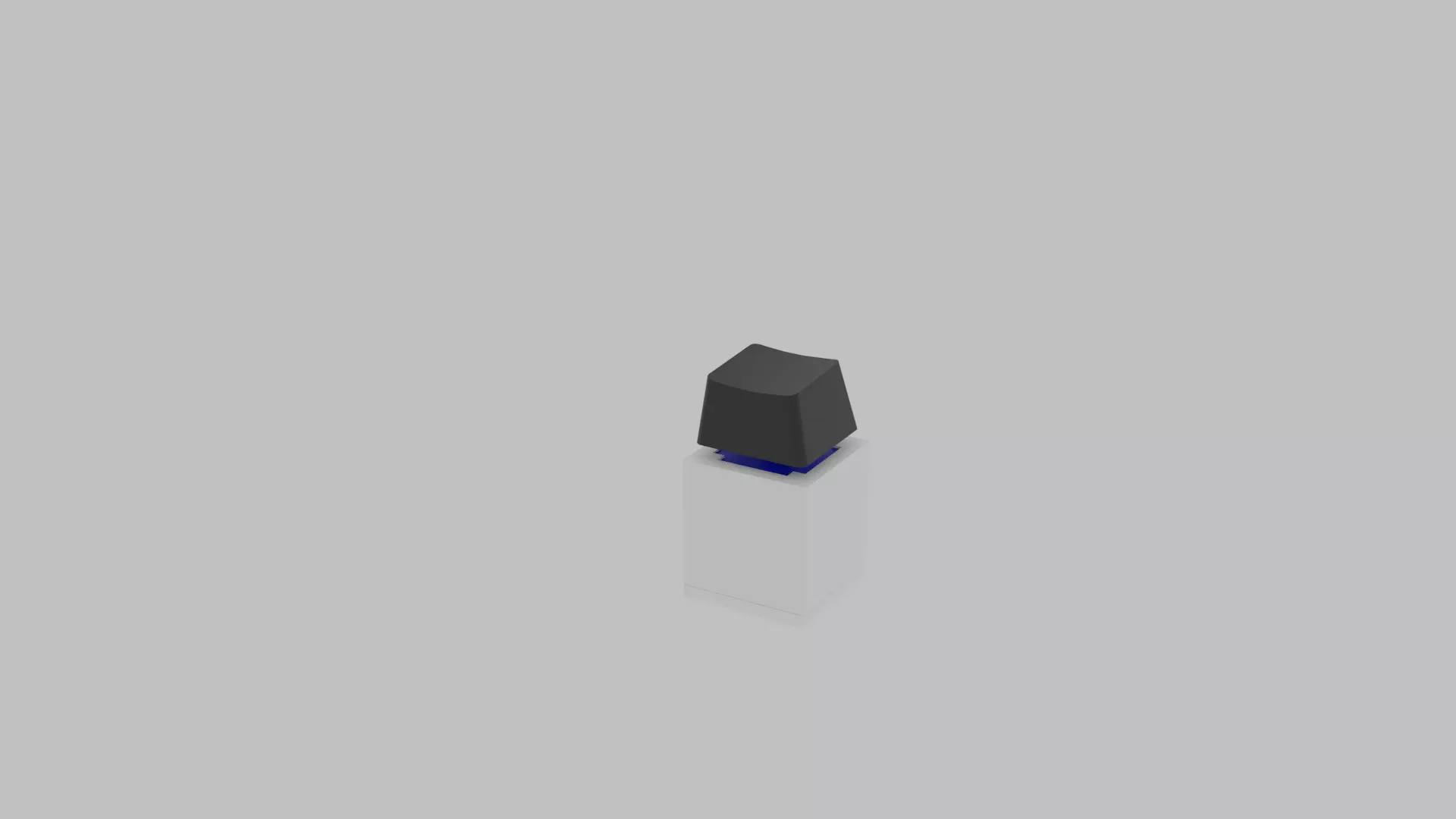 Clicky working keyboard-like electronic momentary switch Free 3D print model_0