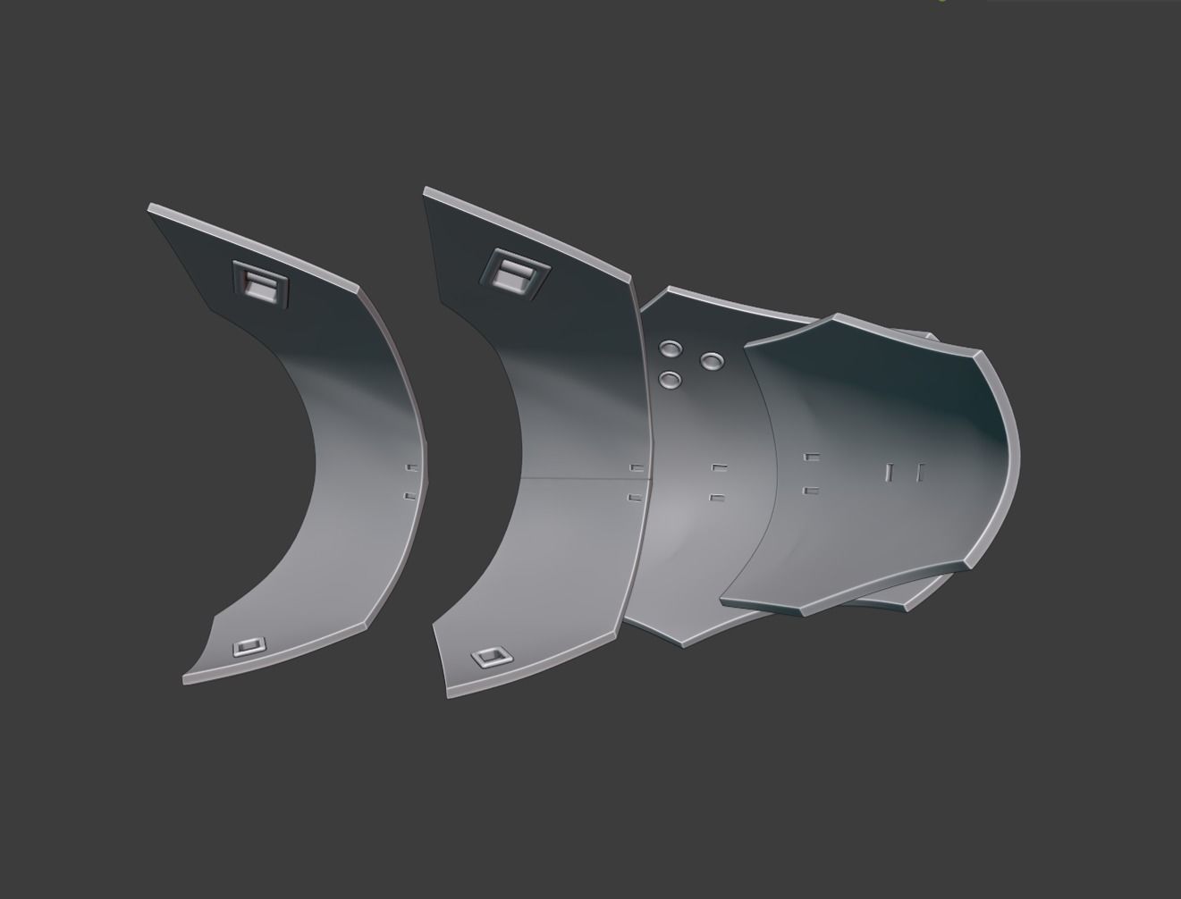 SEPHIROTH PAULDRONS - FINAL FANTASY 7 3D print model_8