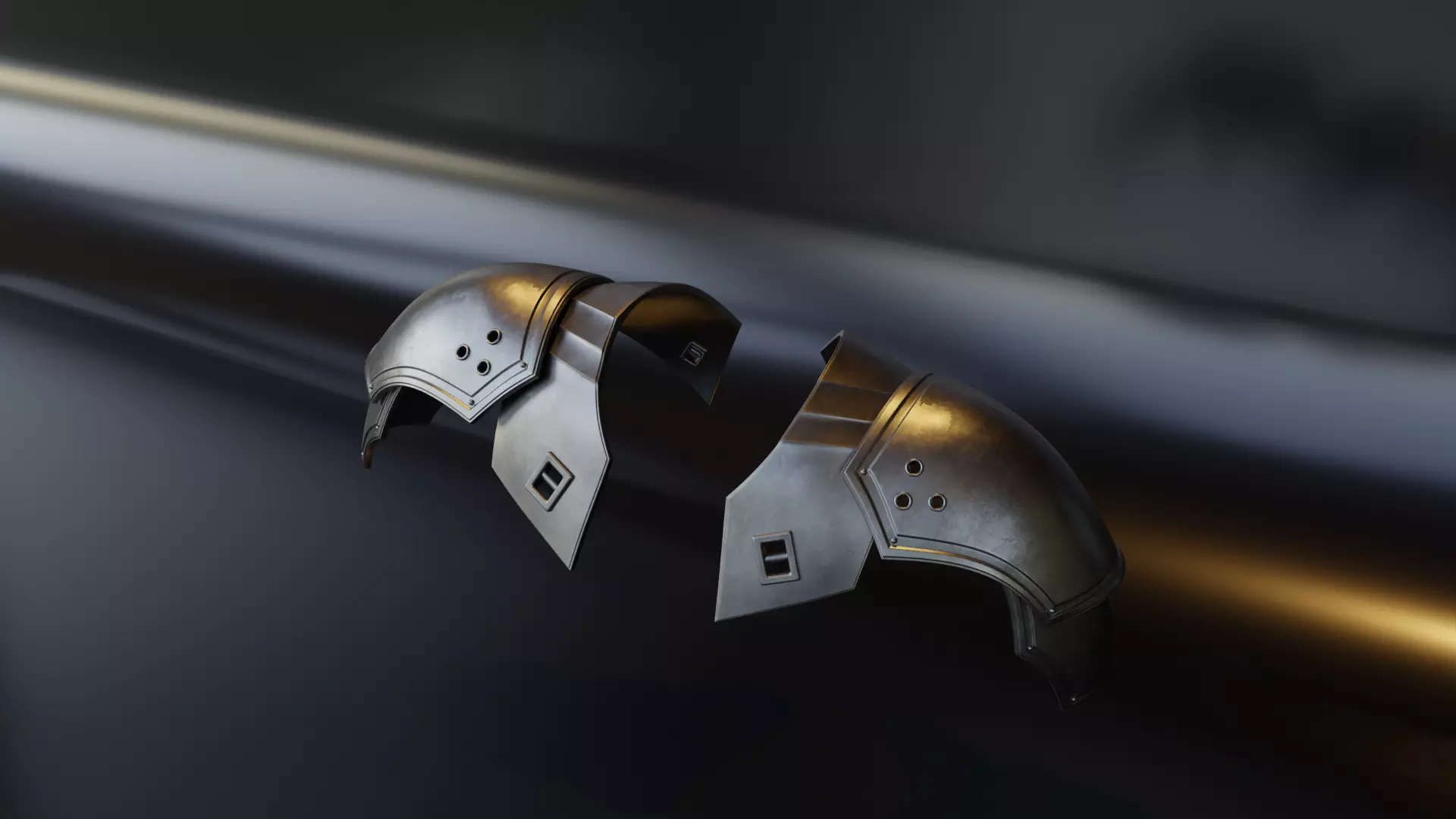 SEPHIROTH PAULDRONS - FINAL FANTASY 7 3D print model_0