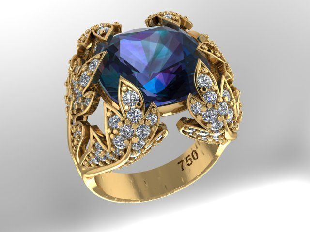 ring fashion 3D print model_1