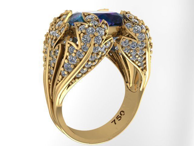 ring fashion 3D print model_2
