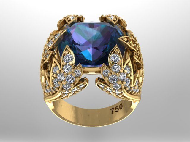 ring fashion 3D print model_5