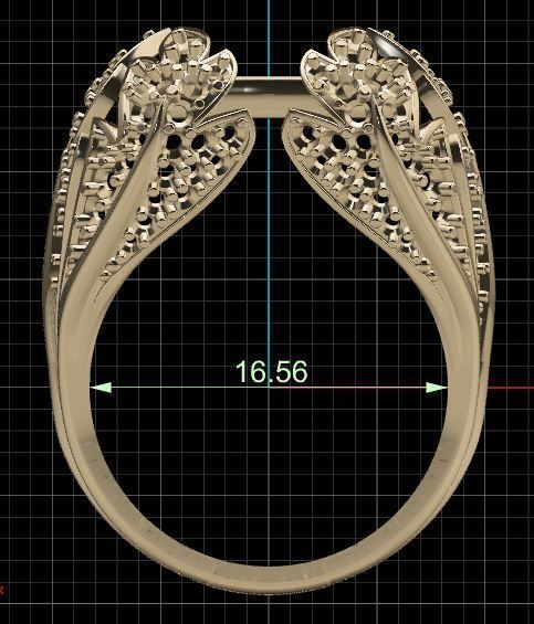 ring fashion 3D print model_7