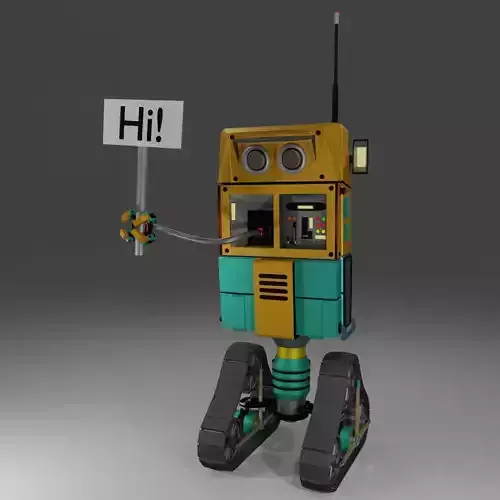 3D Robot Model 3D model