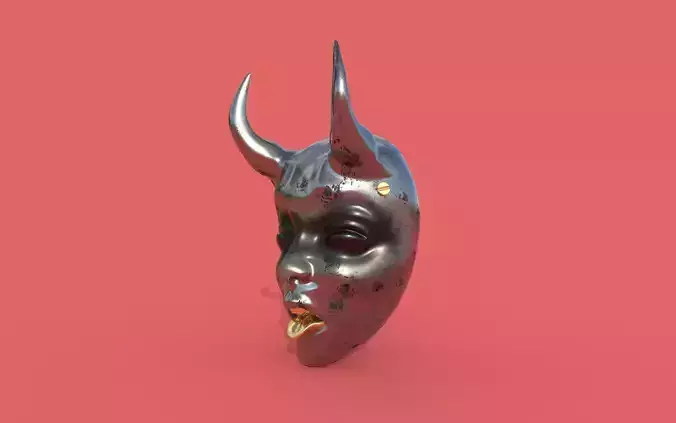 Oni Female Mask