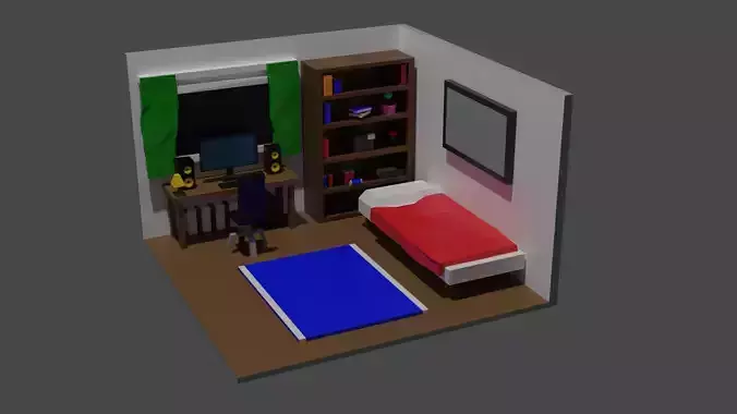 Modular Isometric Interior