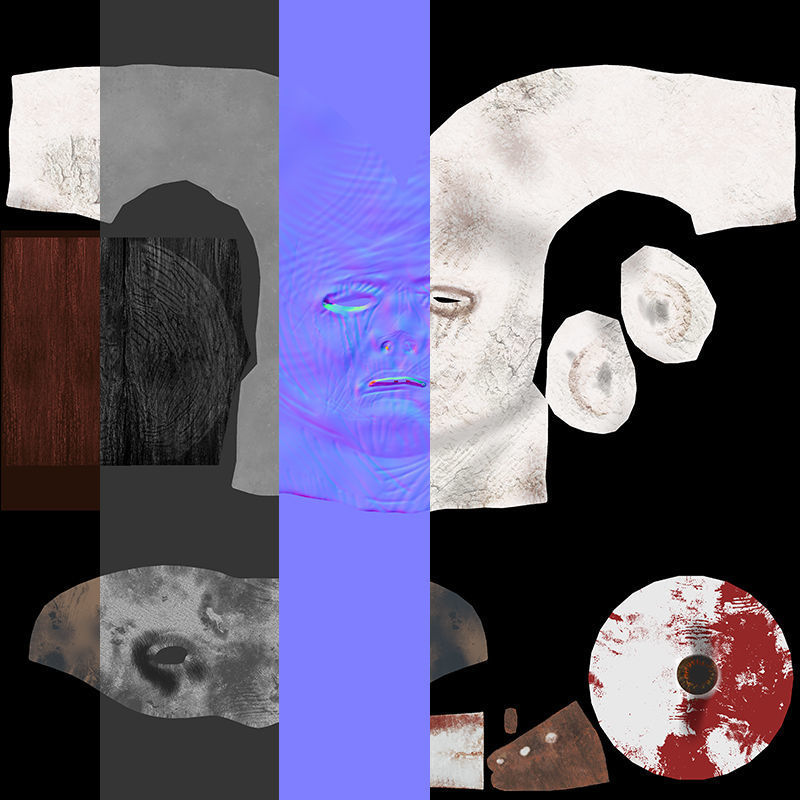 Mike Myers Halloween 3d model Low-poly 3D model_18