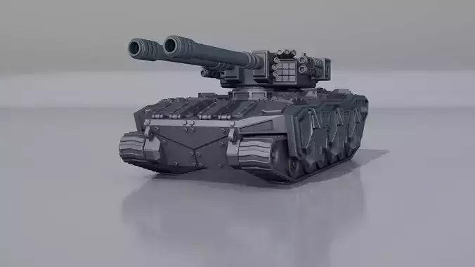Battle tank V-5 -model for 3d printer