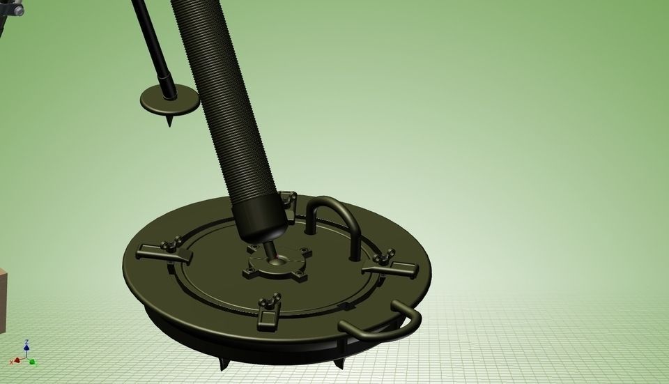 81mm Mortar Free 3D model_6