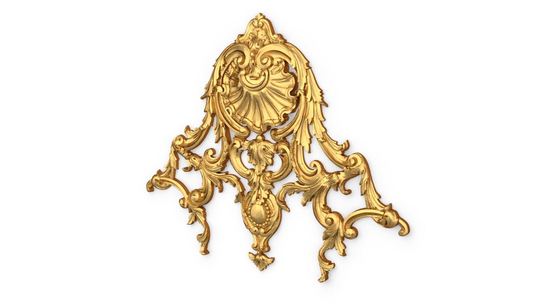Classic decor ornament 62 3D print model_2
