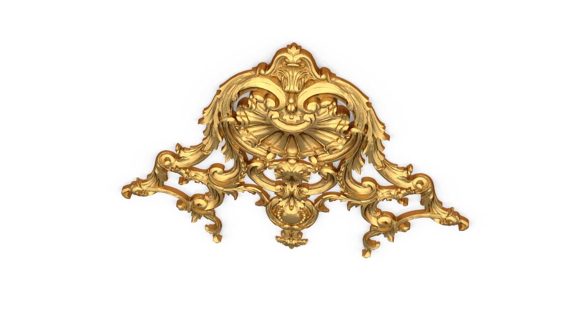 Classic decor ornament 62 3D print model_4