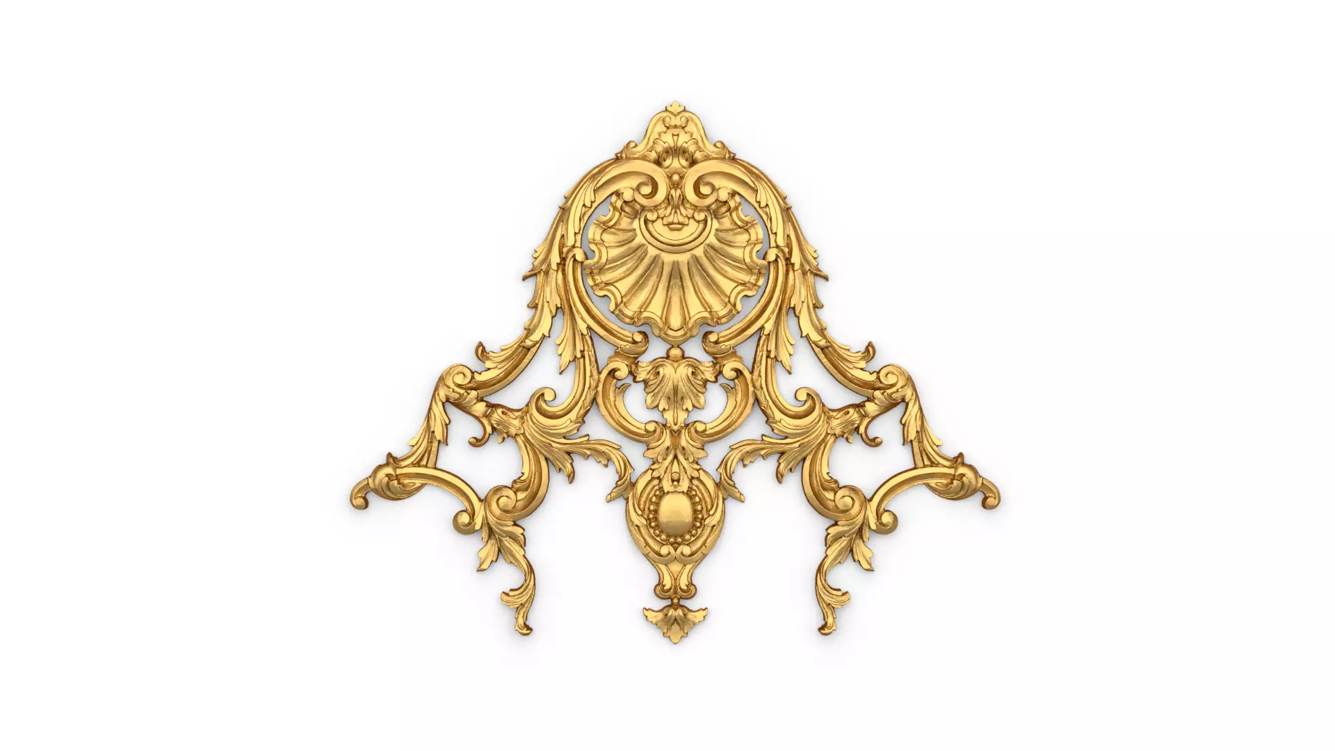 Classic decor ornament 62 3D print model_0