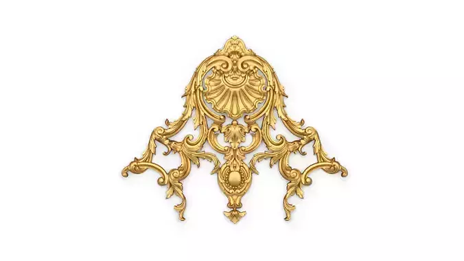 Classic decor ornament 62 3D print model