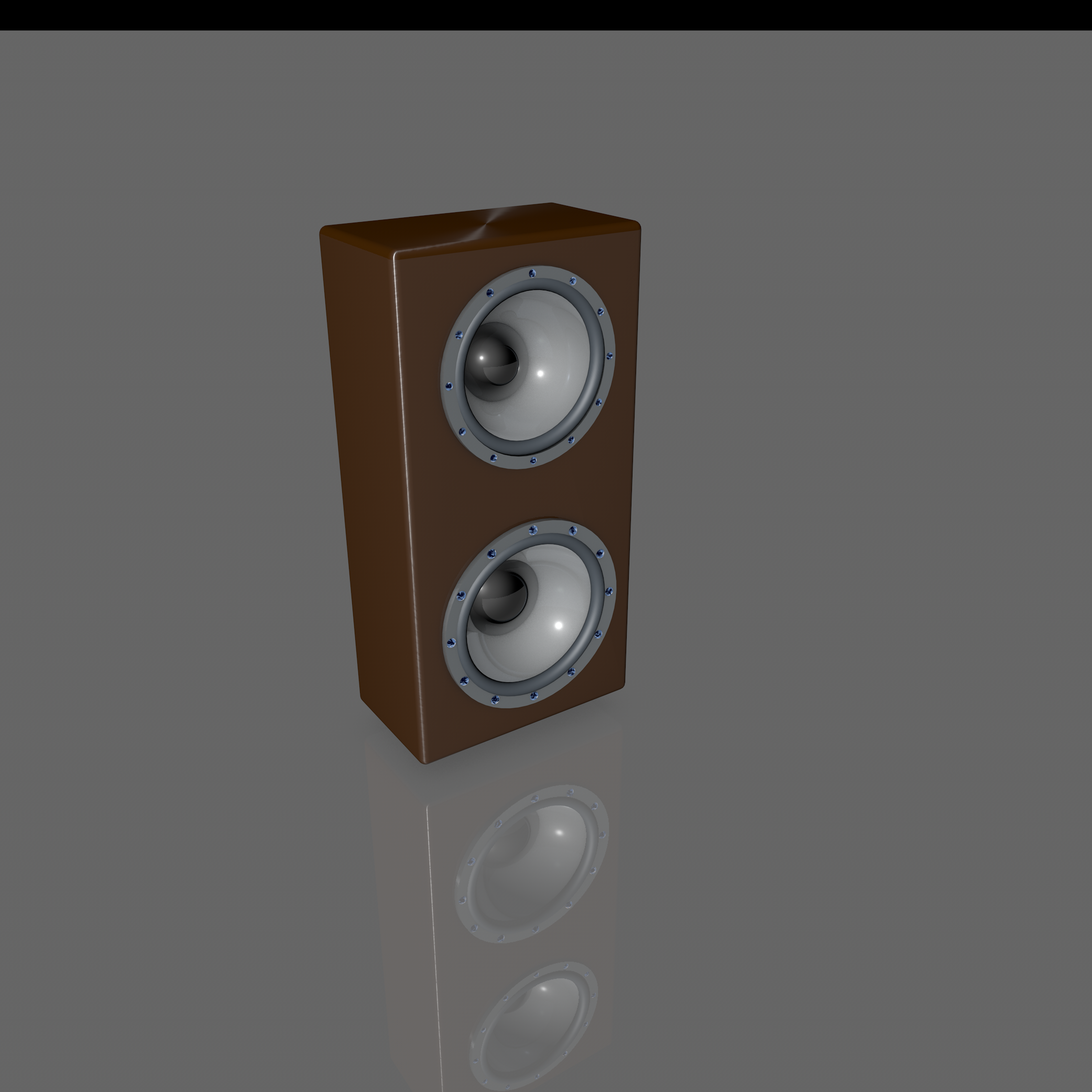 Bocinas speakers 3D model_2