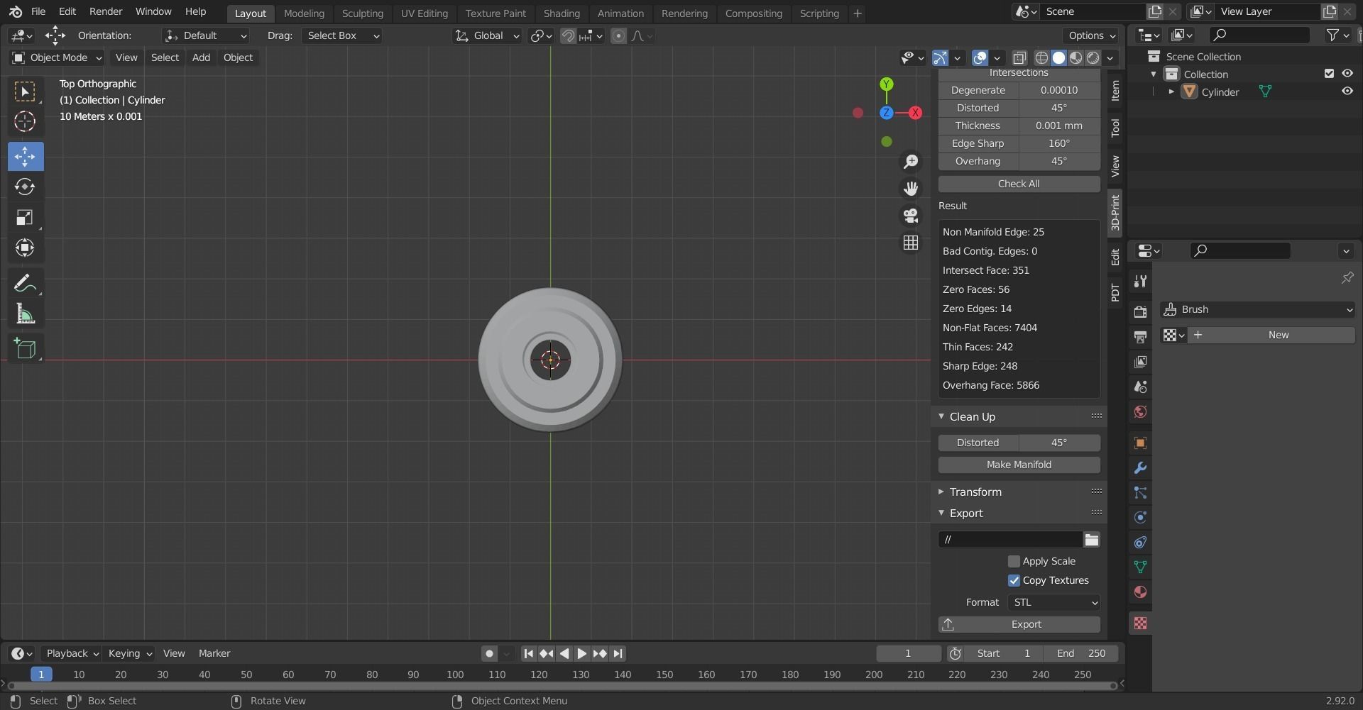 airsoft suppressor 3D print model_8