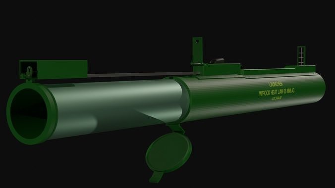 M72 Law Low Poly Low-poly 3D model