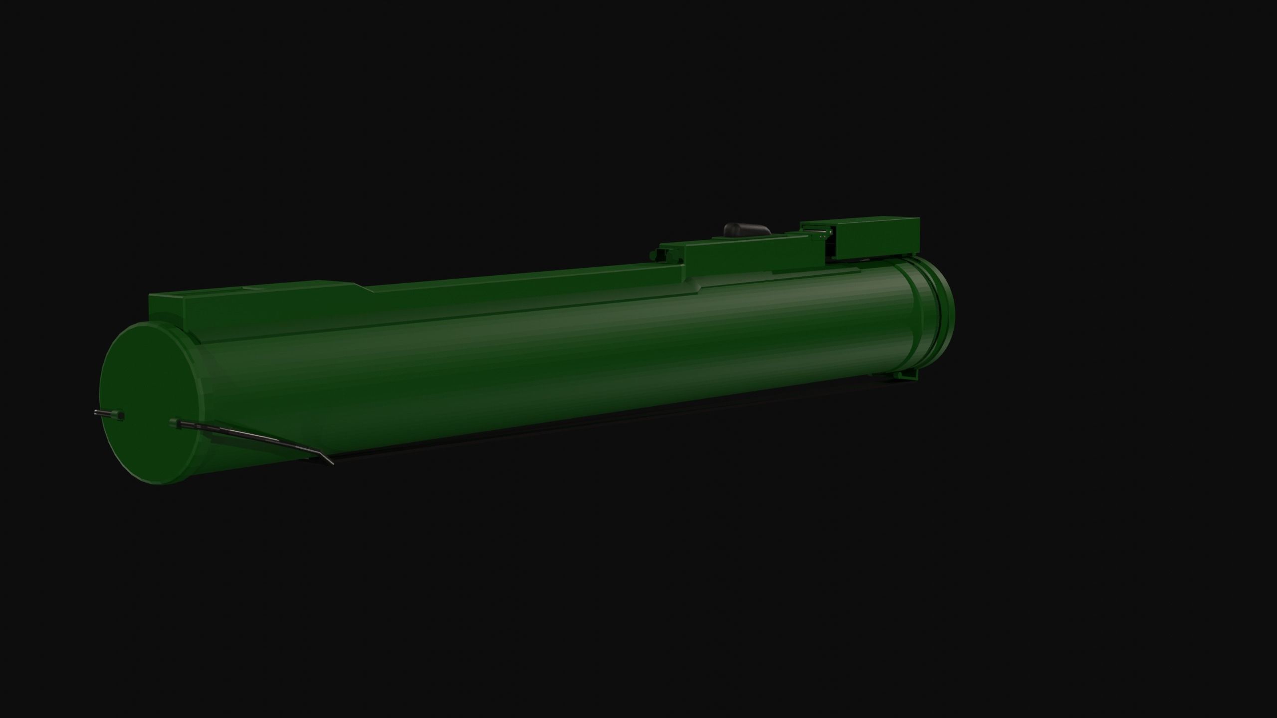 M72 Law Low Poly Low-poly 3D model_7