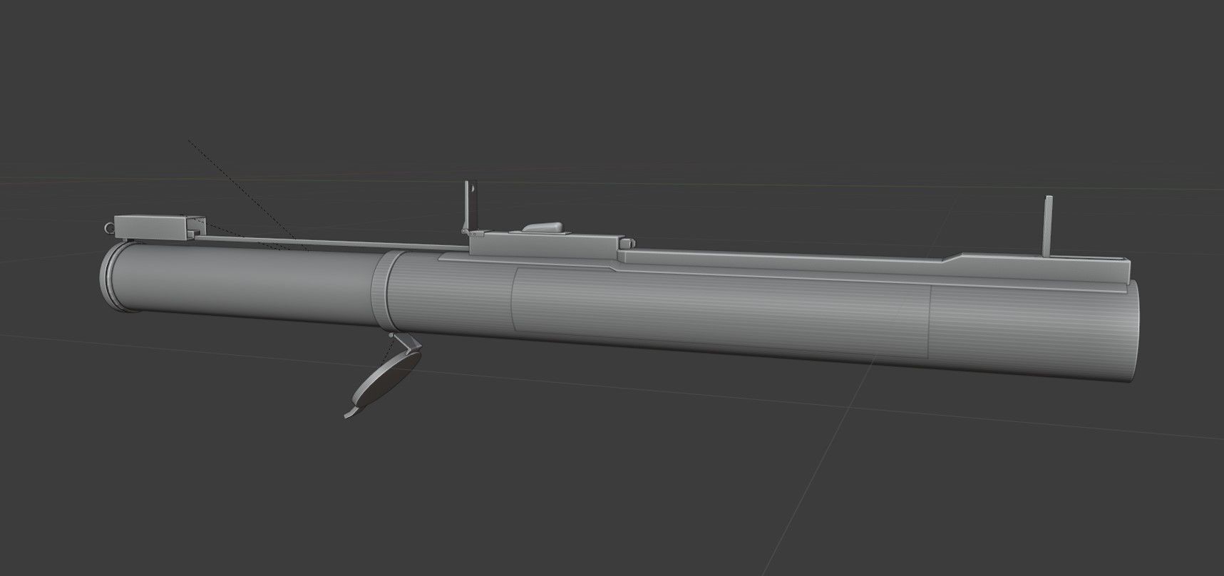 M72 Law Low Poly Low-poly 3D model_11