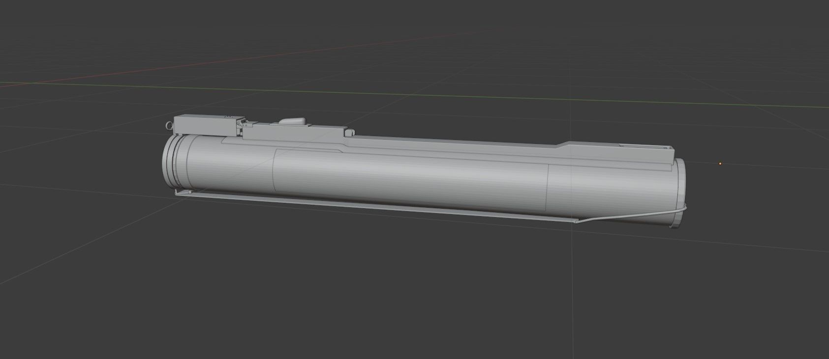 M72 Law Low Poly Low-poly 3D model_8