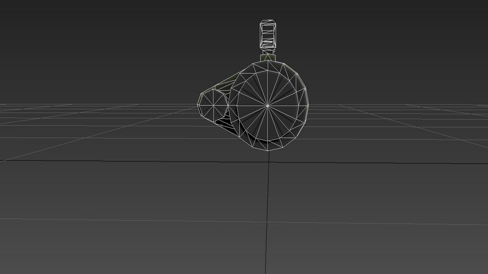 RPG-30 hook-Kryuk Low-poly 3D model_9