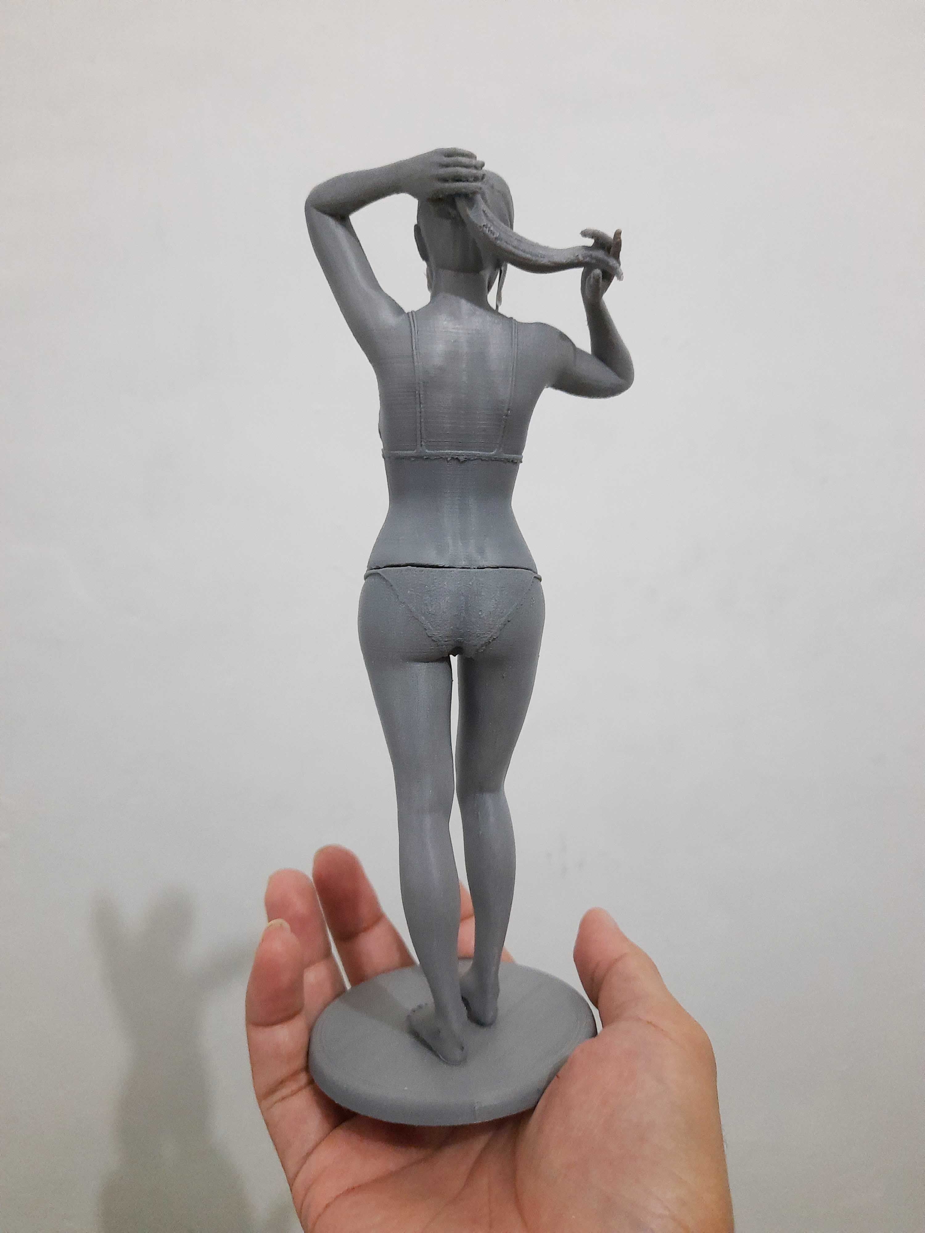Lingerie Girl 3D print model_9