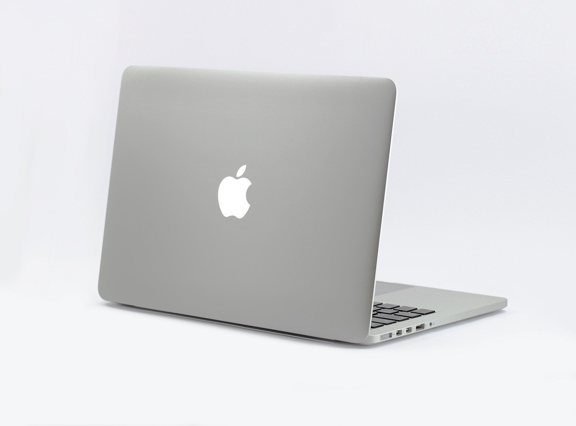 Macbook silver gold Space Gray 3D model_1