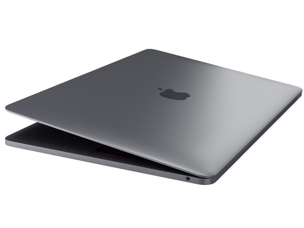 Macbook silver gold Space Gray 3D model_7