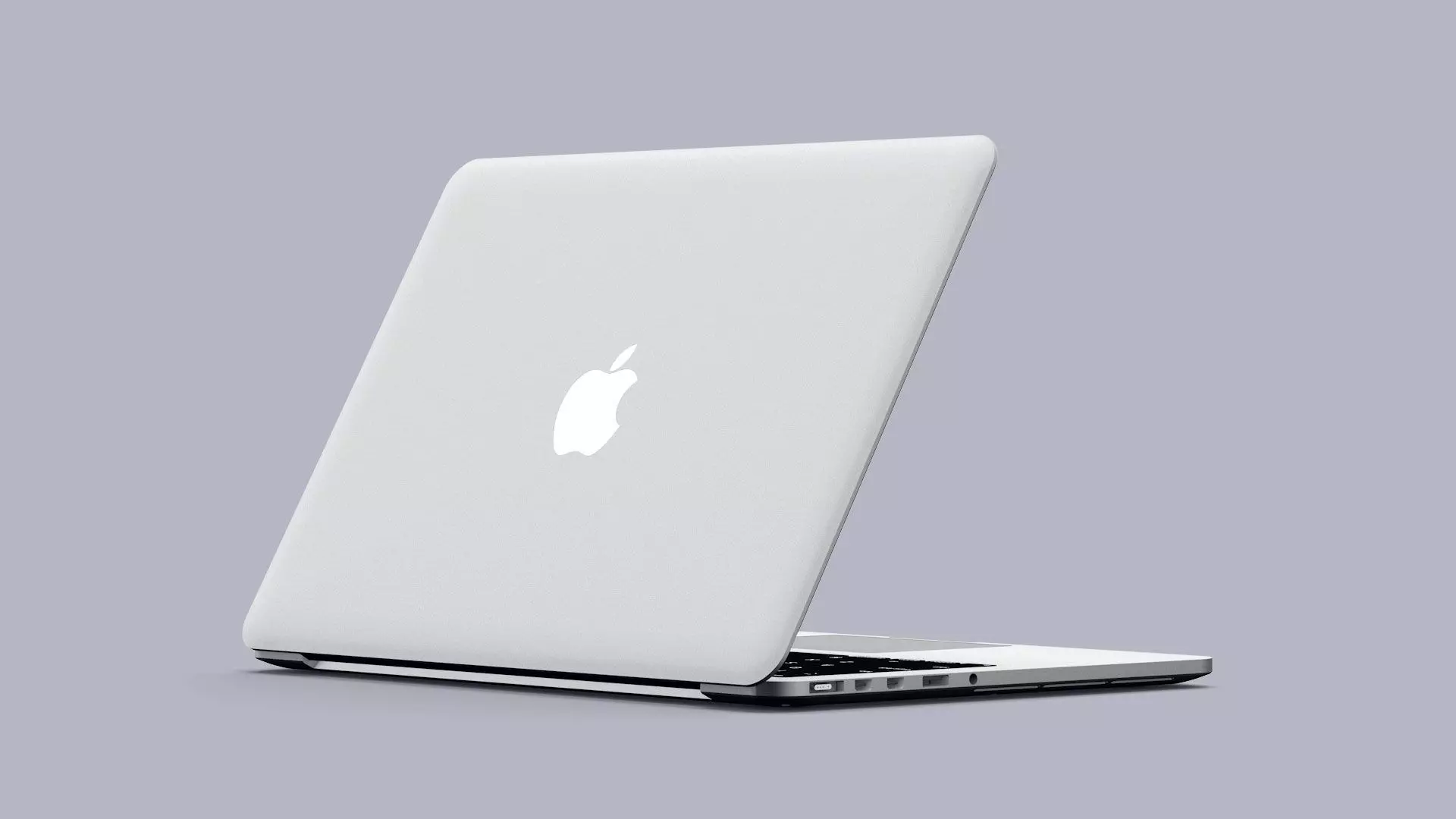 Macbook silver gold Space Gray 3D model_0
