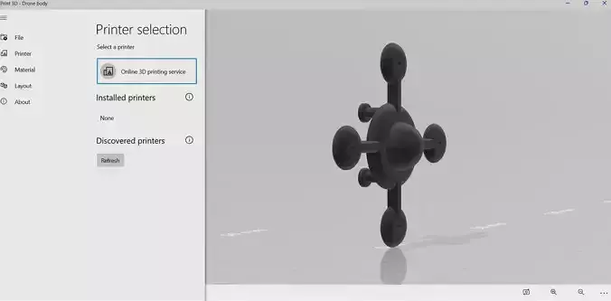 UFO-Drone With propeller