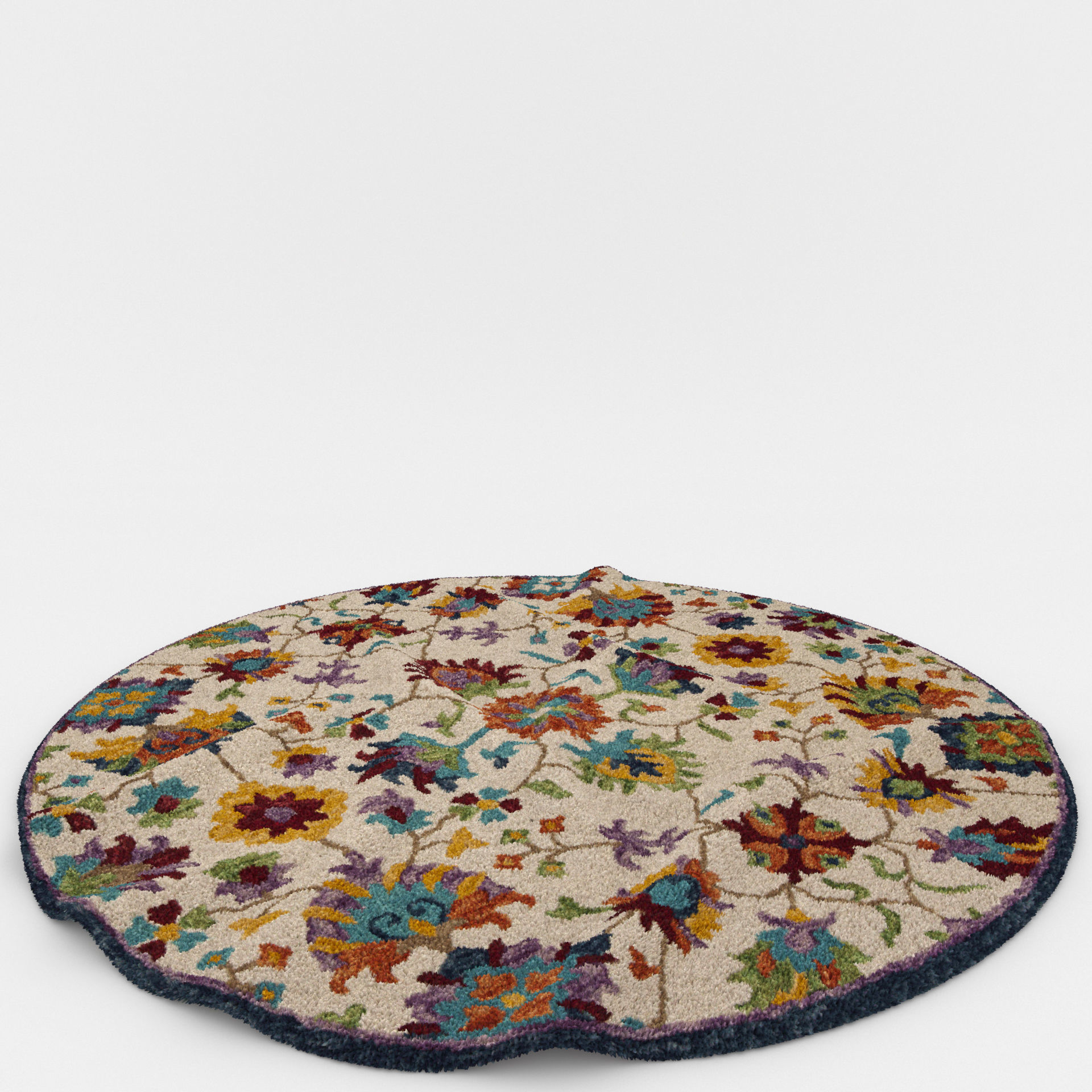 Rugs No 234 Low-poly 3D model_7