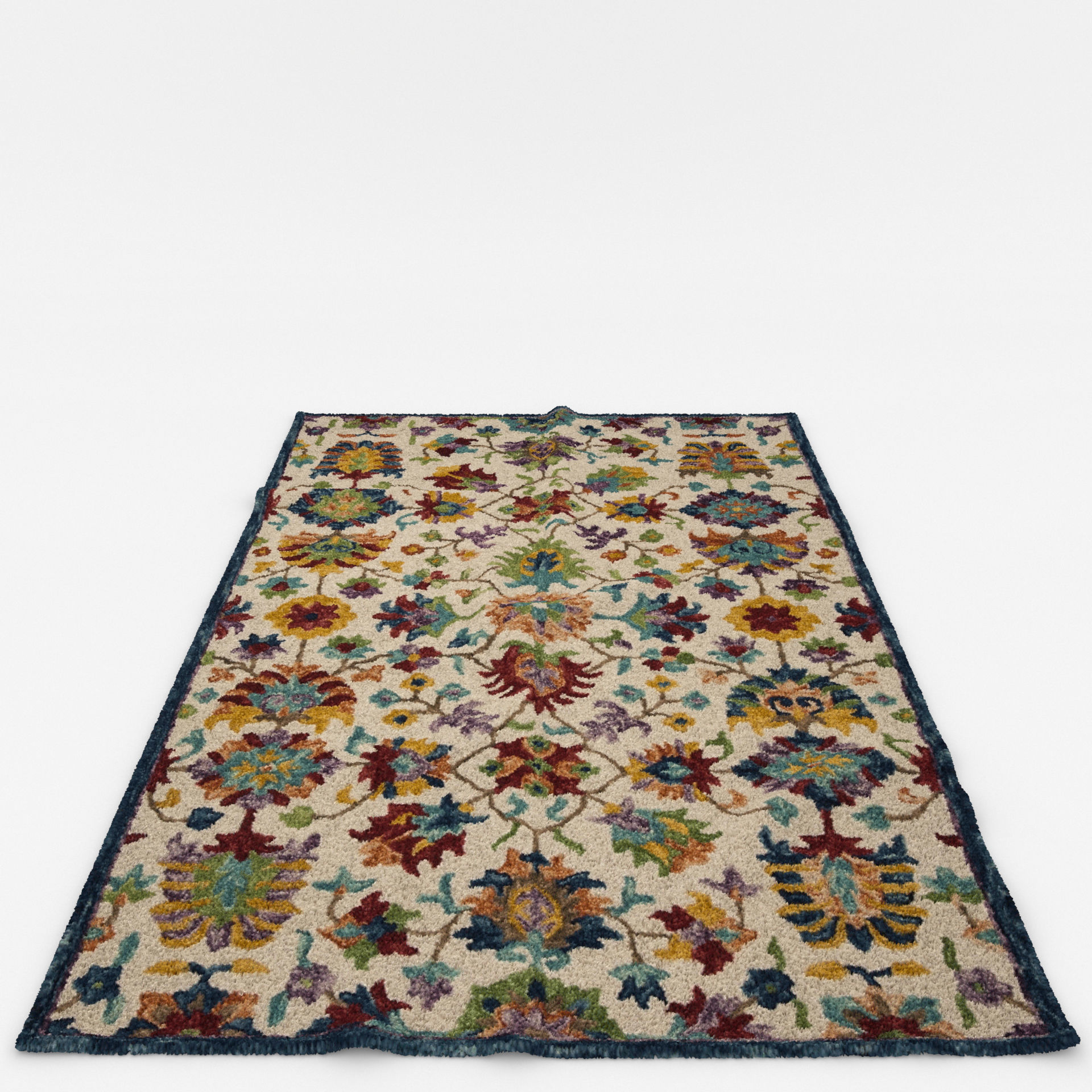 Rugs No 234 Low-poly 3D model_10