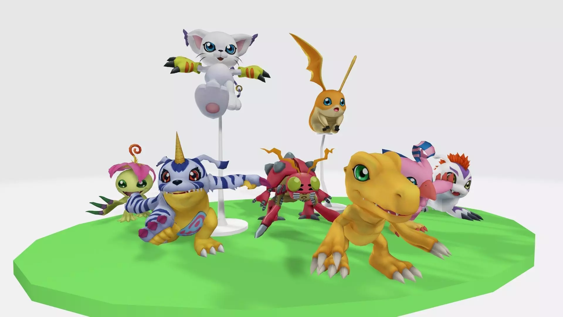 Digimon All 3D print model