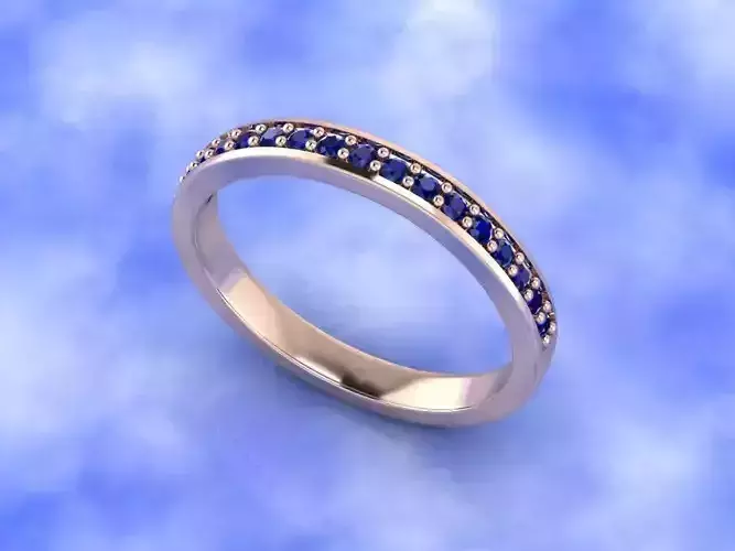 sapphire wedding ring