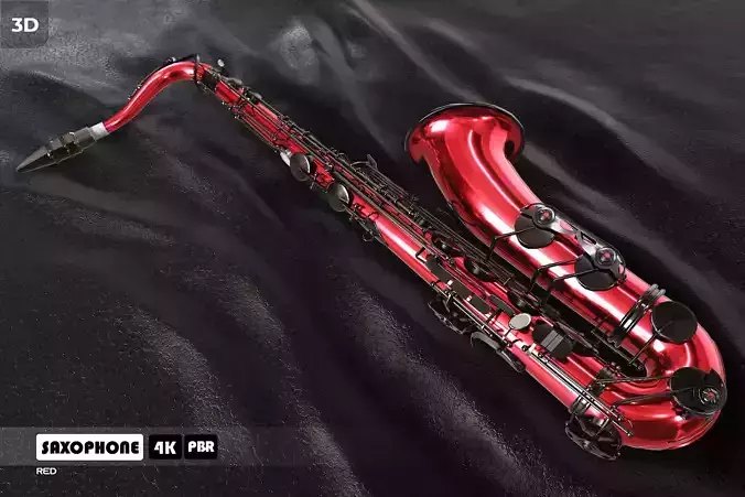 Red Saxophone