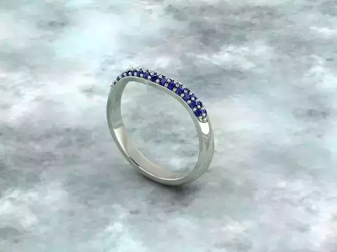 sapphire wedding ring