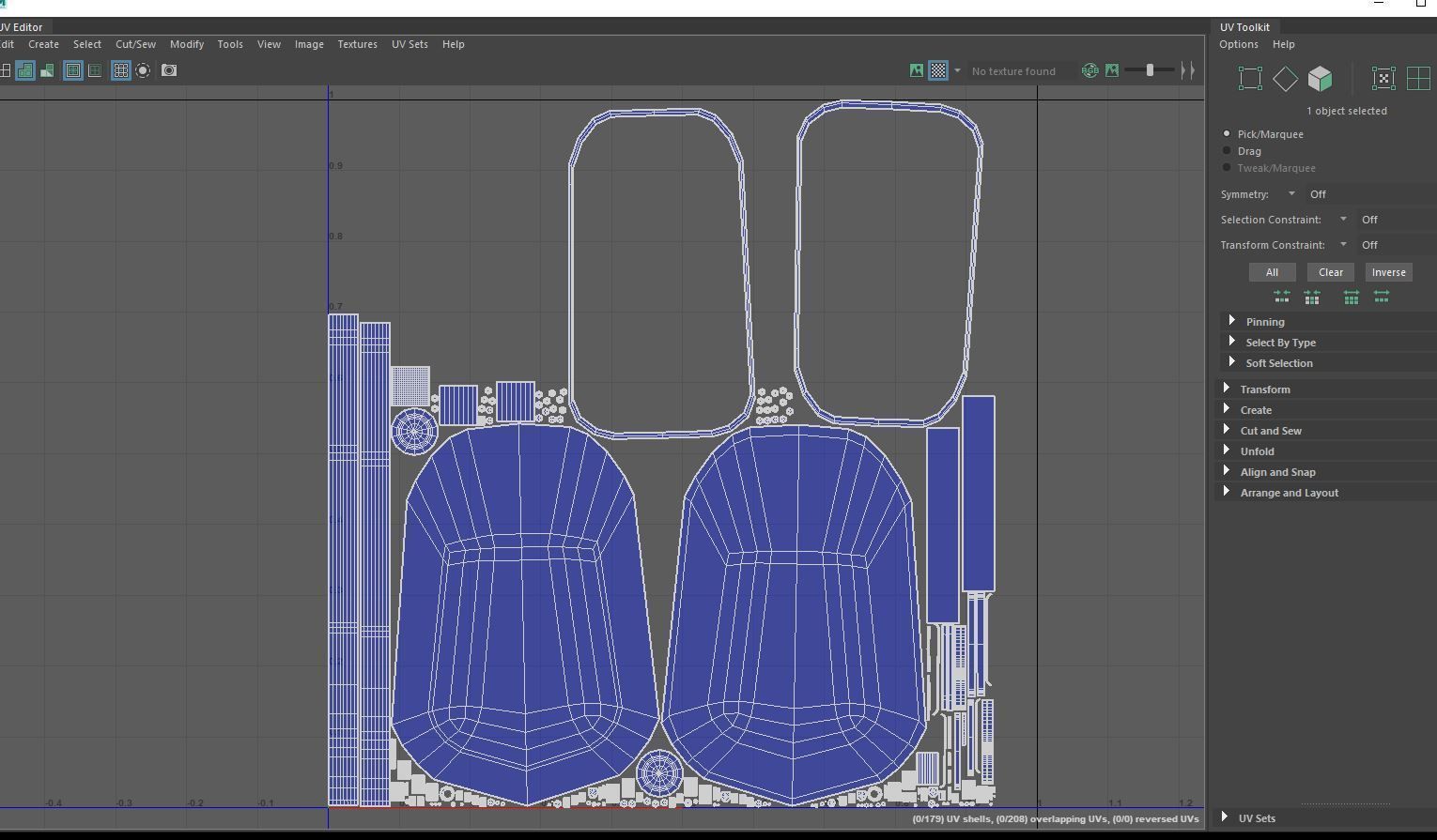 WheelBarrow Low-poly 3D model_7