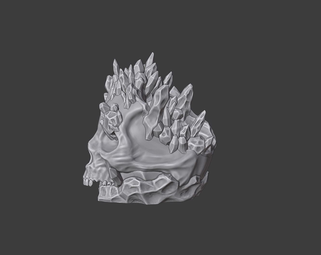 Skull Crystals - Resident Evil Village 3D print model_10