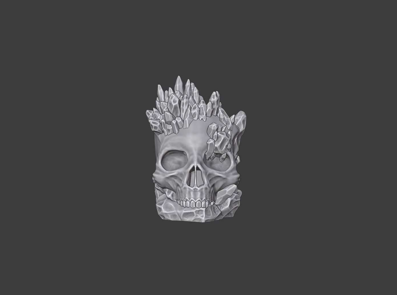 Skull Crystals - Resident Evil Village 3D print model_16