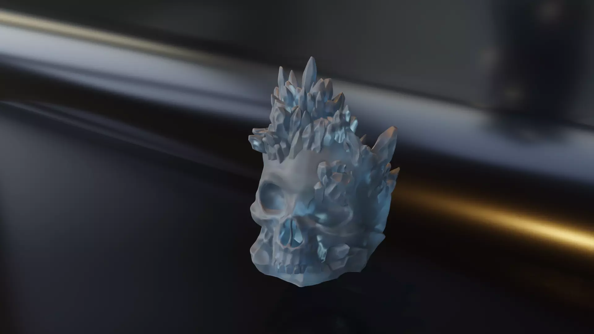 Skull Crystals - Resident Evil Village 3D print model_0
