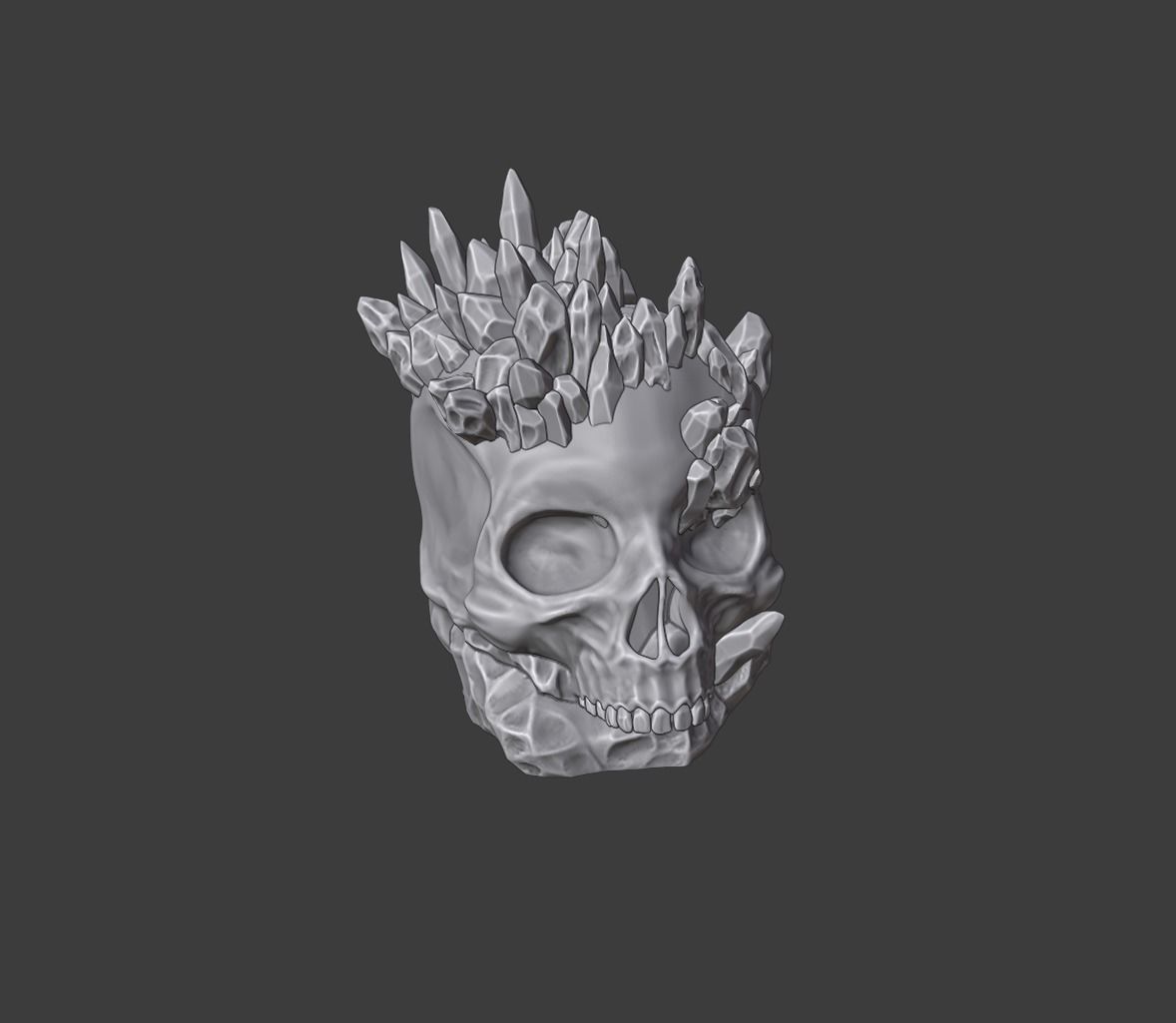 Skull Crystals - Resident Evil Village 3D print model_7