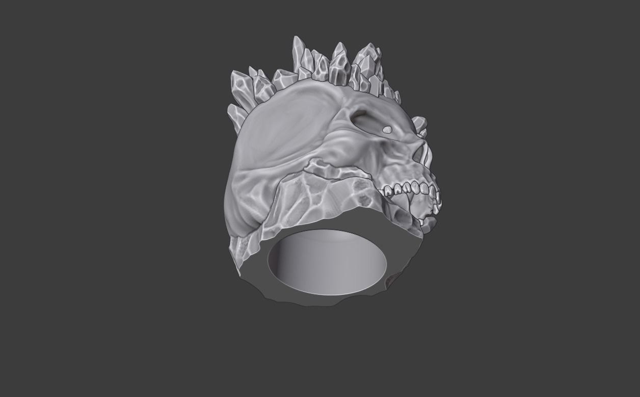 Skull Crystals - Resident Evil Village 3D print model_15