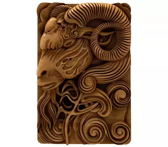 Panel Decorative 3D STL Model for 3DPrint