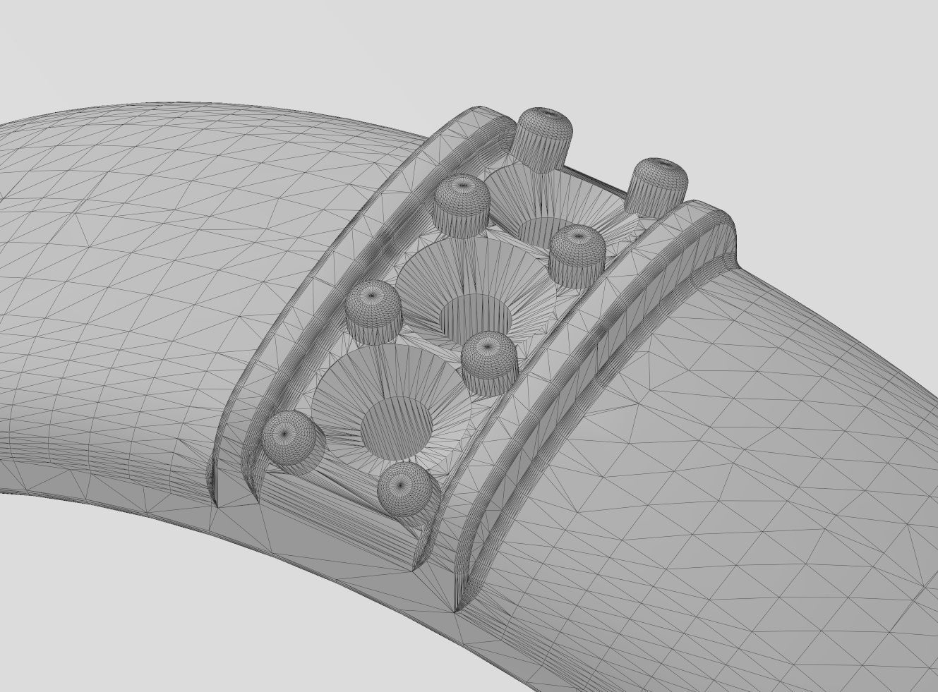 Wide diamond line ring US size 6 7 8 3D print model_15