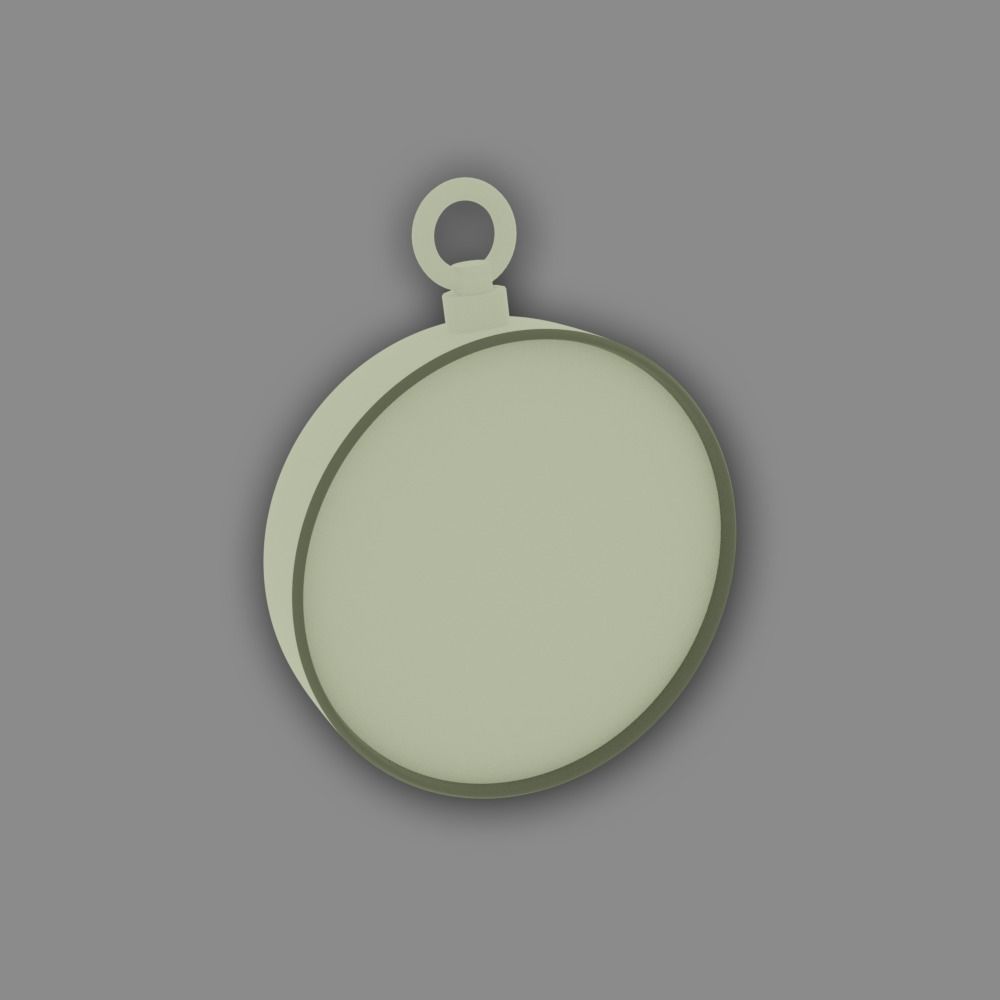 Golden compass 3d model hight-poly the game  3D model_2