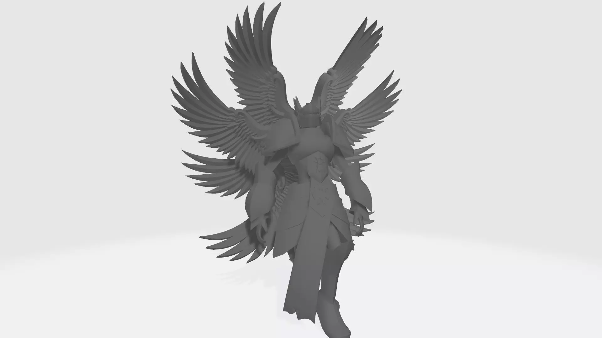 Seraphimon custom 3D print model