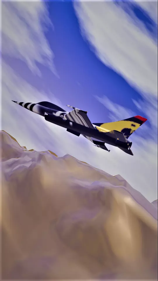 solo Turk f16 Free 3D model