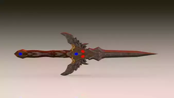 Angel Slayer Lineage2 Knife Dagger 3D print model