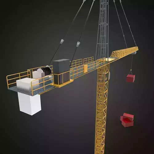 Tower crane building